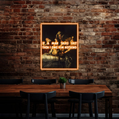 Judith Did Something Bad Artwork Neon Signs For Sale - Shineneon
