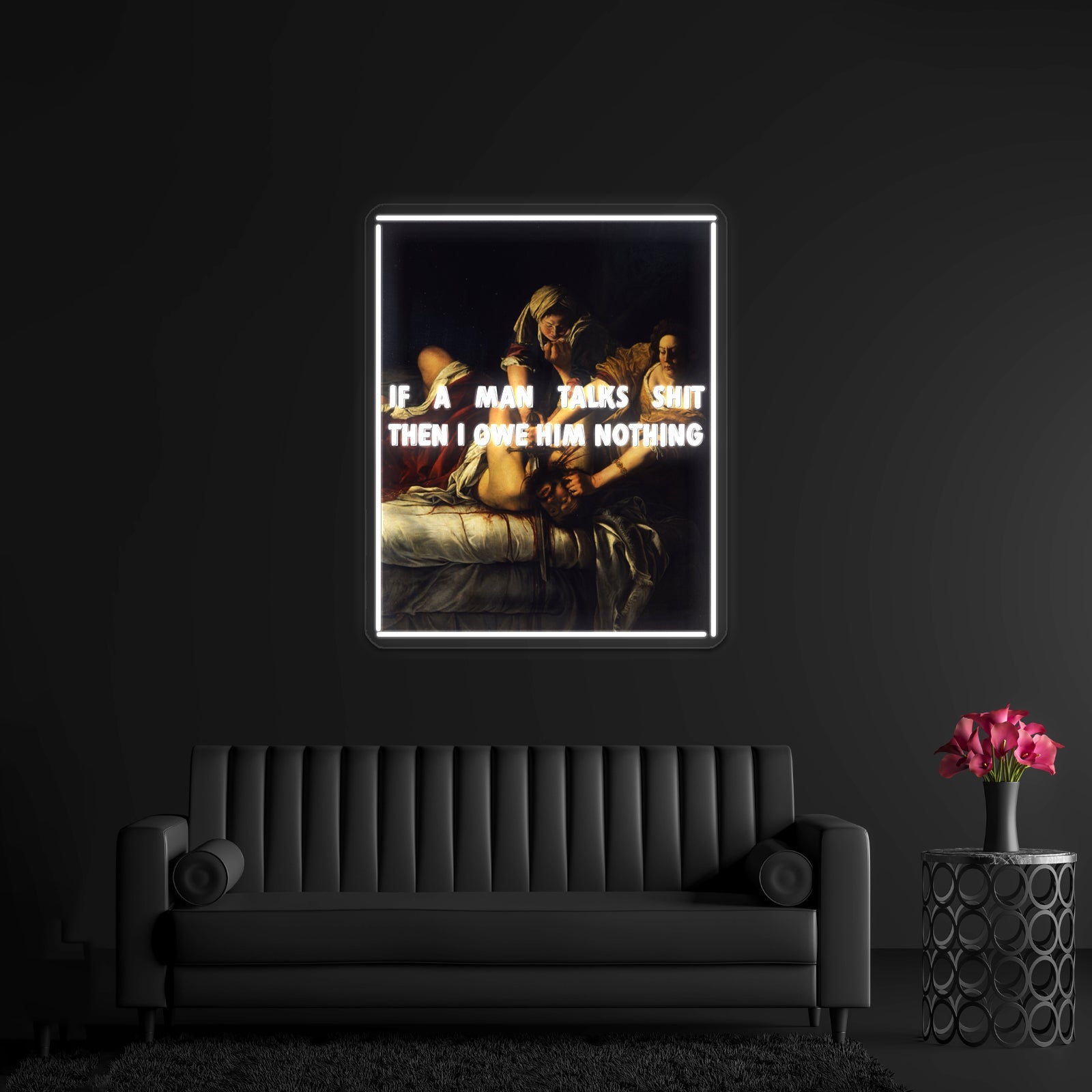 Judith Did Something Bad Artwork Neon Signs For Sale - Shineneon