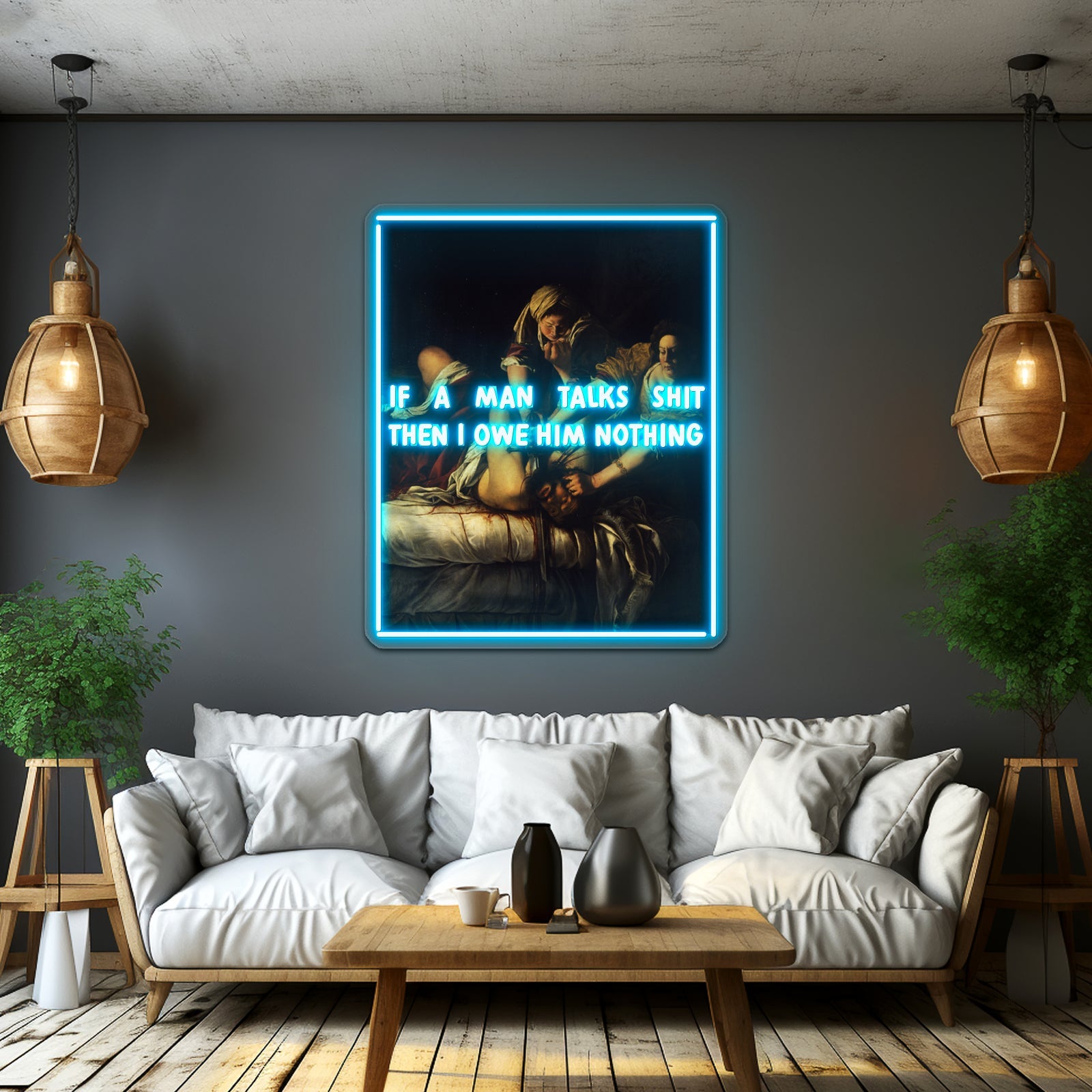 Judith Did Something Bad Artwork Neon Signs For Sale - Shineneon