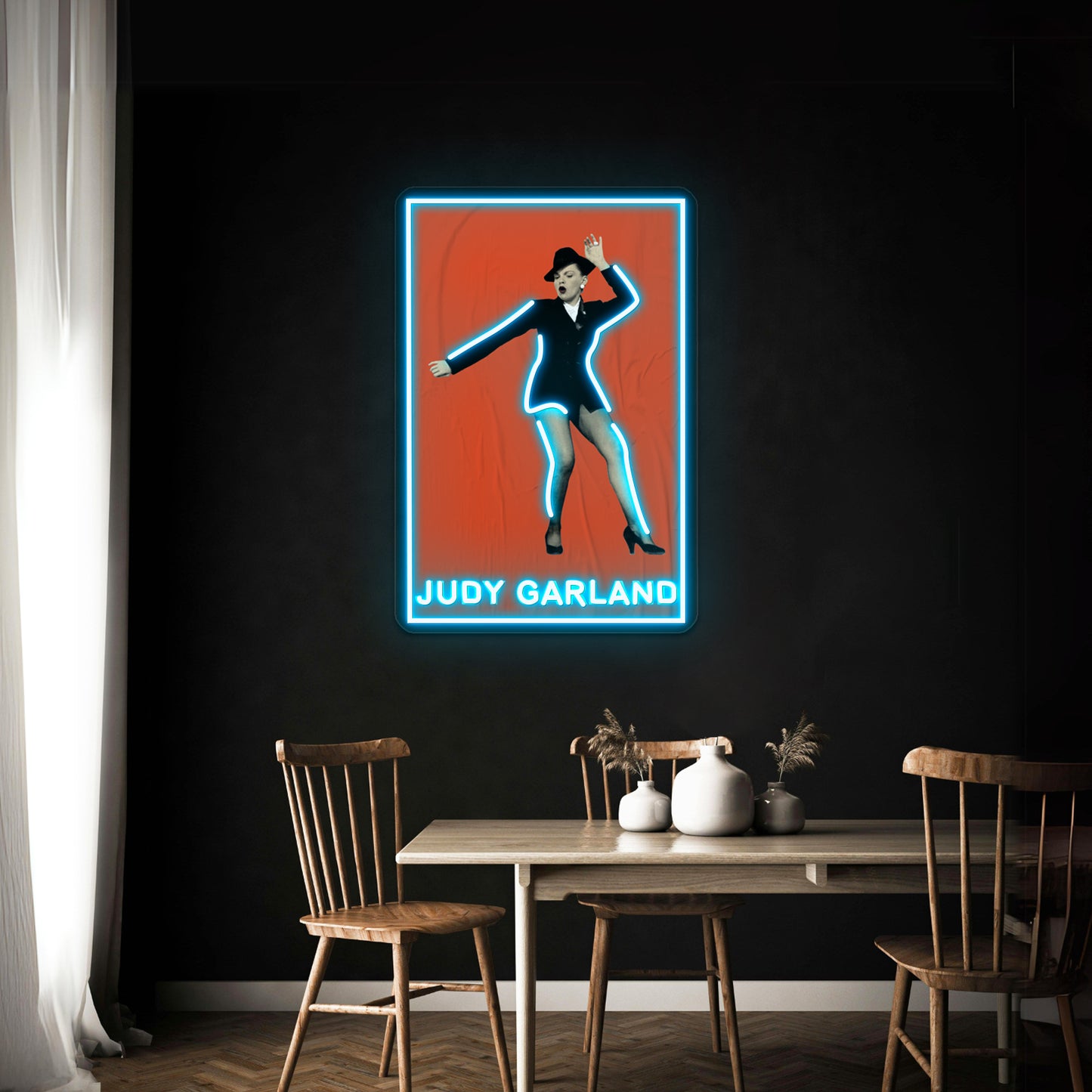 Judy Garland Pop Art Poster Artwork Neon Signs For Sale