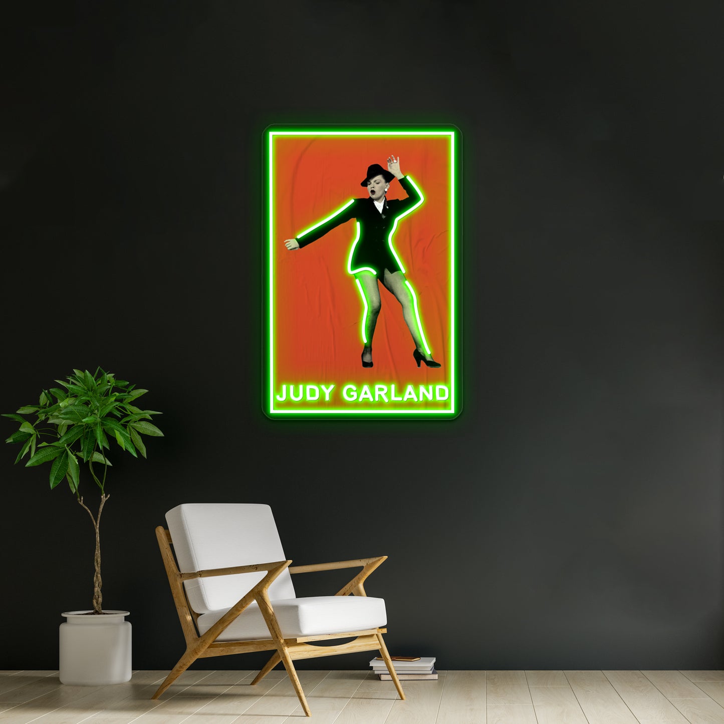 Judy Garland Pop Art Poster Artwork Neon Signs For Sale