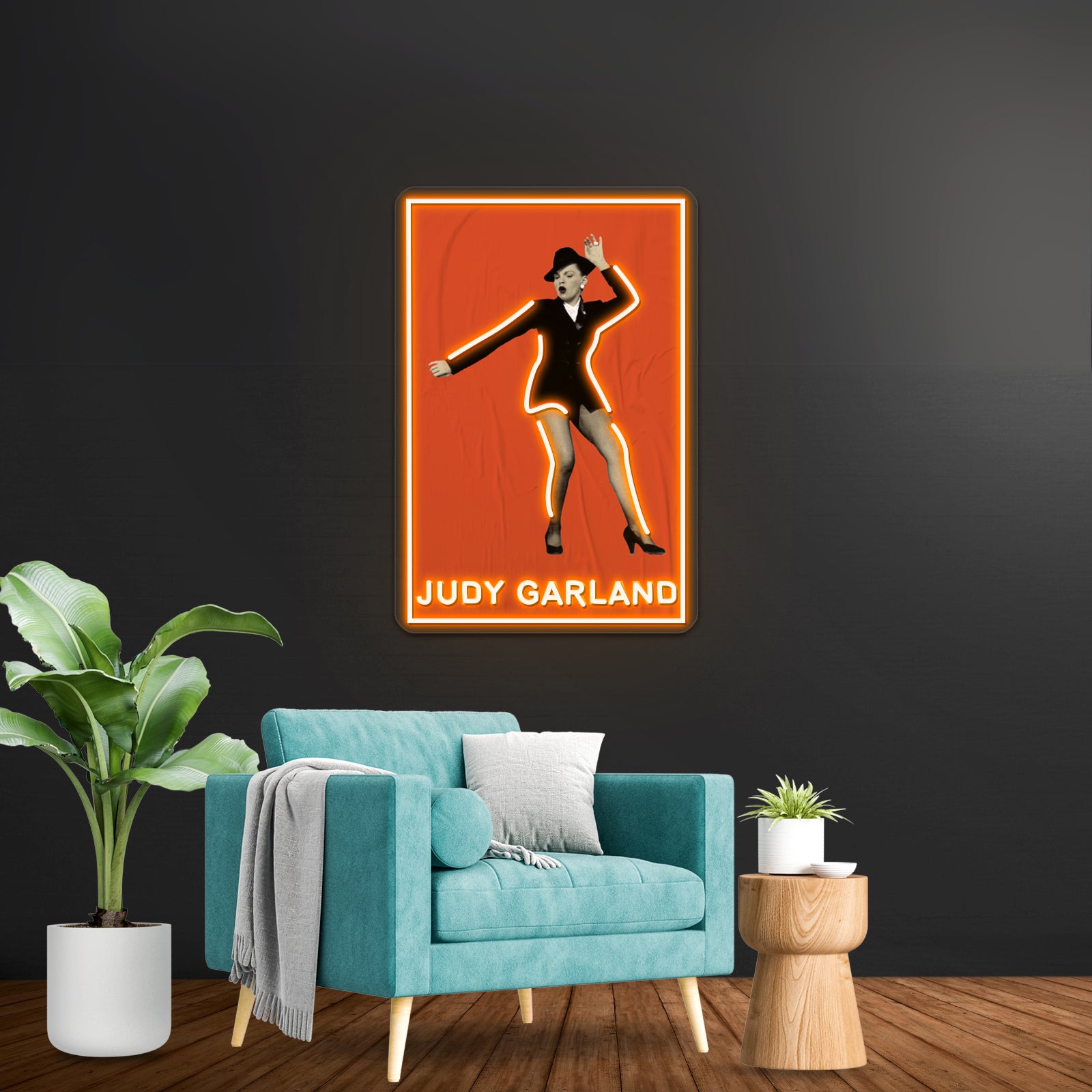 Judy Garland Pop Art Poster Artwork Neon Signs For Sale | Shineneon