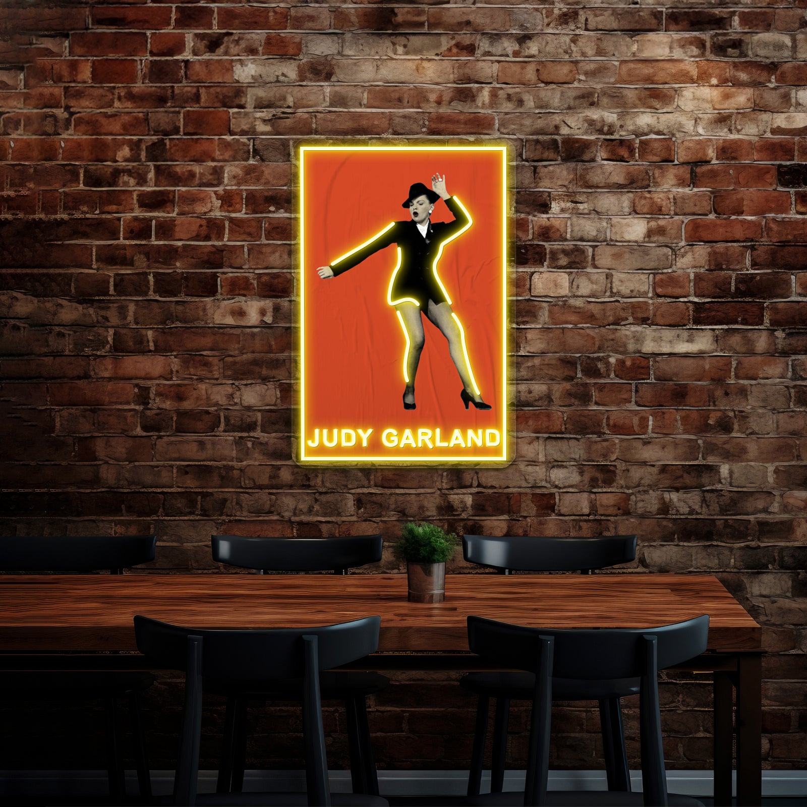 Judy Garland Pop Art Poster Artwork Neon Signs For Sale | Shineneon