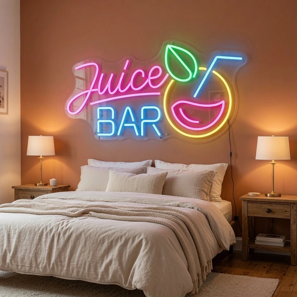 Juice Bar Bedroom Decor LED Neon Sign - Shineneon