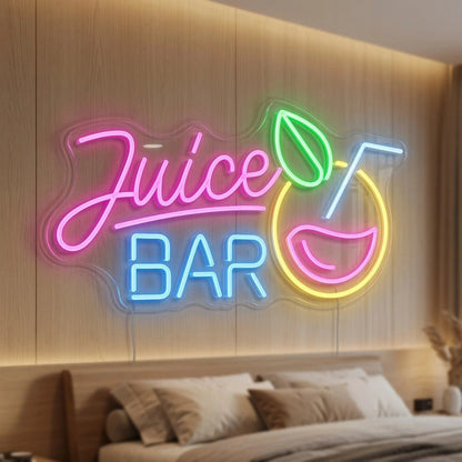 Juice Bar Bedroom Decor LED Neon Sign - Shineneon