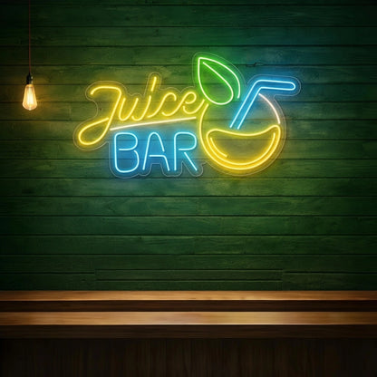 Juice Bar Business Wall Decor LED Neon Sign - 01 Original Product Image