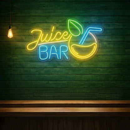 Juice Bar Business Wall Decor LED Neon Sign - Shineneon