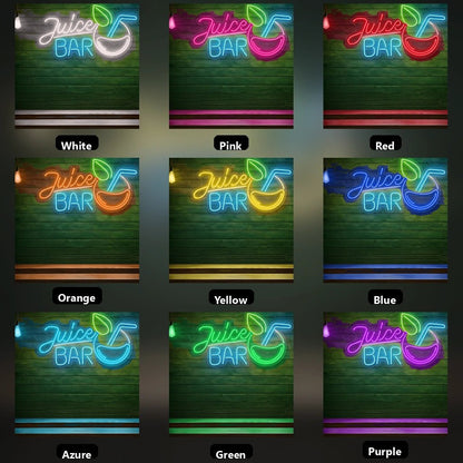 Juice Bar Business Wall Decor LED Neon Sign - Shineneon