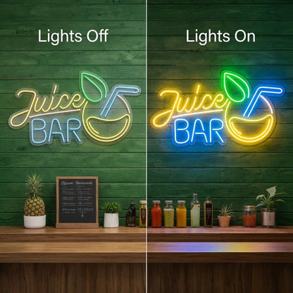 Juice Bar Business Wall Decor LED Neon Sign - Shineneon