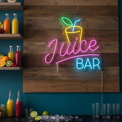 Juice Bar LED Neon Sign - 01 Original Product Image