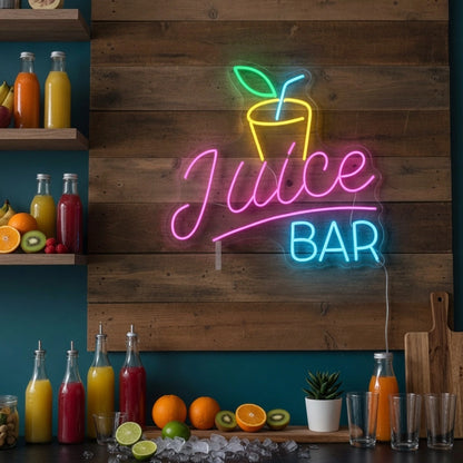 Juice Bar LED Neon Sign - 02 High-Converting Product Image