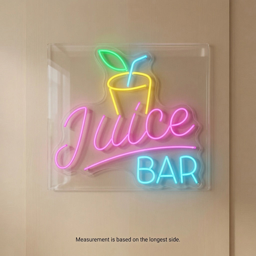 Juice Bar LED Neon Sign - 04 Size Image