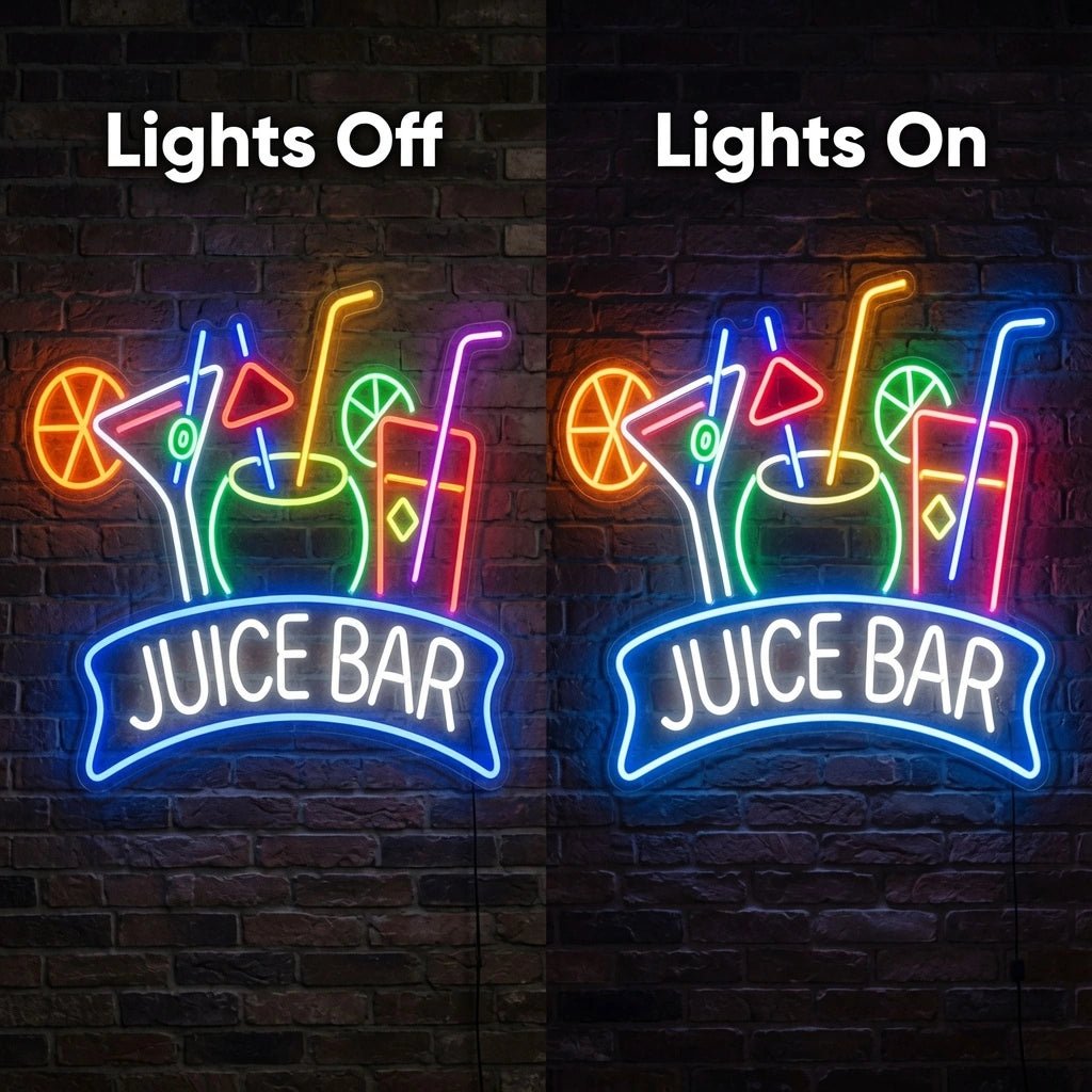 Juice Bar LED Neon Sign Home Wall Art - Shineneon