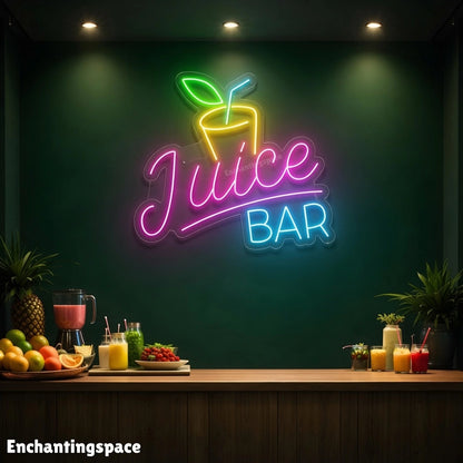 Juice Bar Room Decor LED Neon Sign - 01 Original Product Image