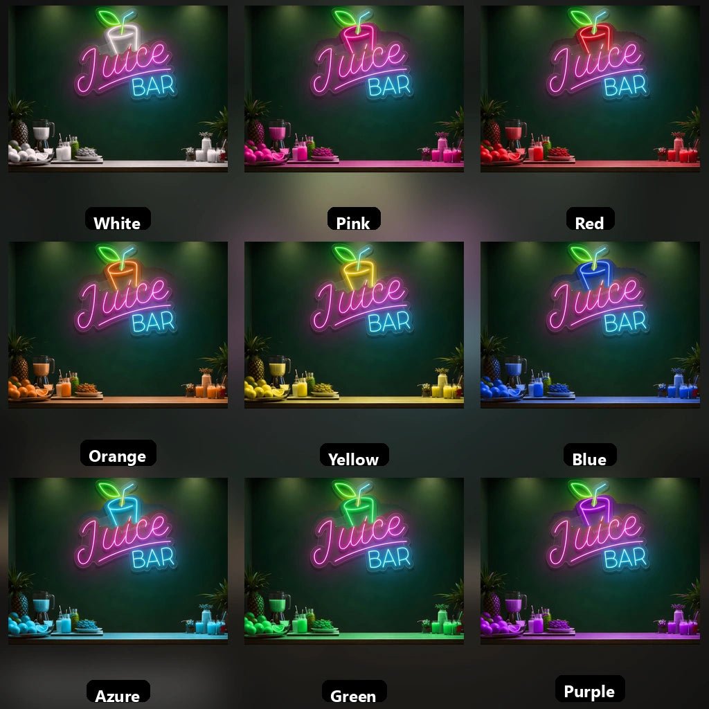 Juice Bar Room Decor LED Neon Sign - Shineneon