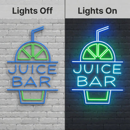 Juice Bar Wall Art LED Neon Sign - Shineneon
