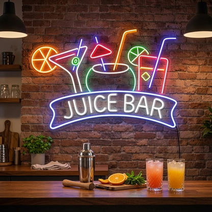 Juice Bar Wall Decor LED Neon Sign - Shineneon