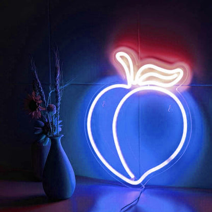 Juicy Peach Led Neon Sign | Shineneon