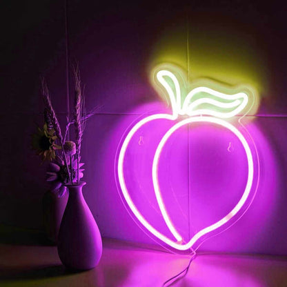 Juicy Peach Led Neon Sign | Shineneon