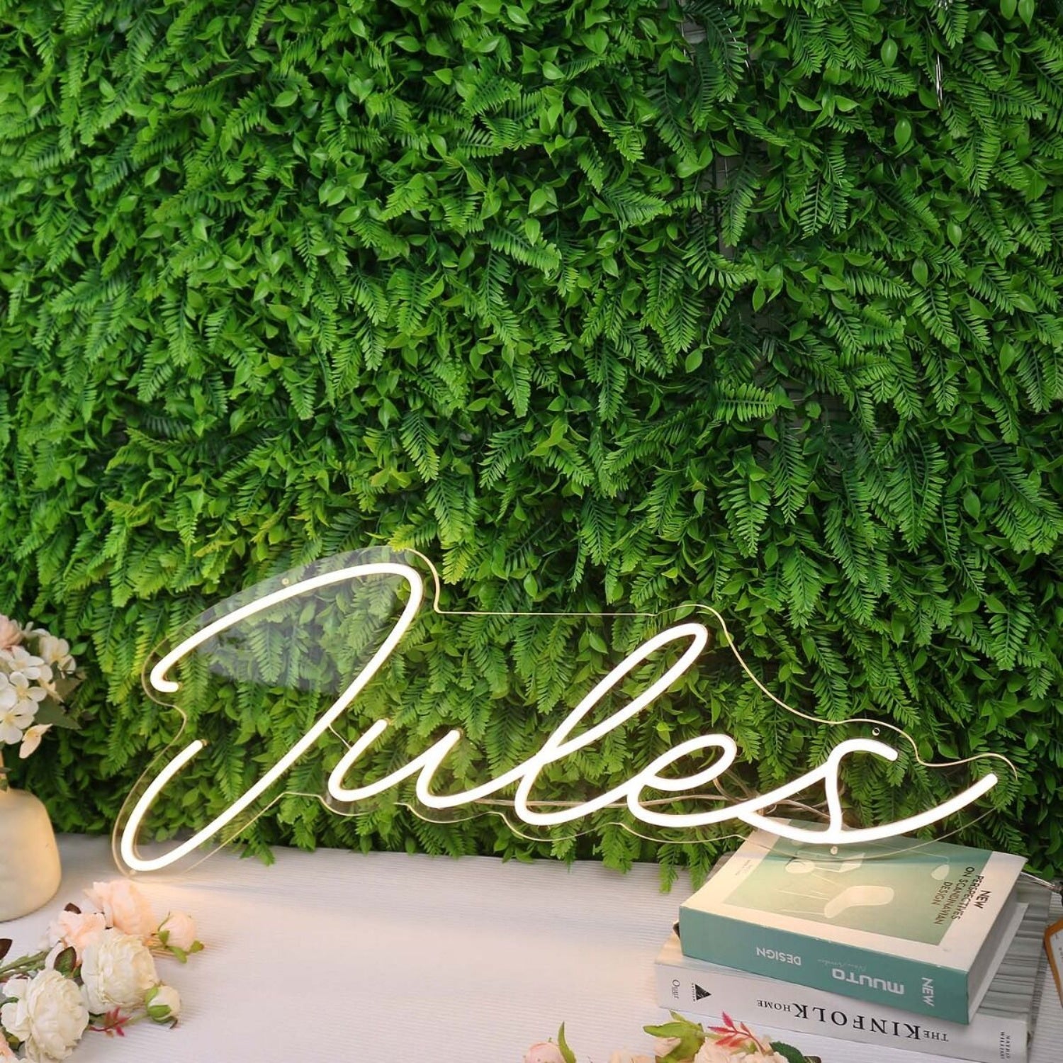 Jules Yellow Led Neon Sign | Shineneon