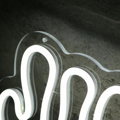 Julia White Led Neon Sign | Shineneon