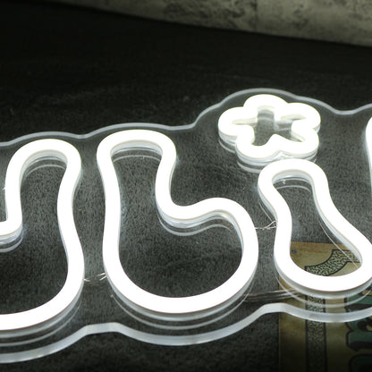 Julia White Led Neon Sign | Shineneon