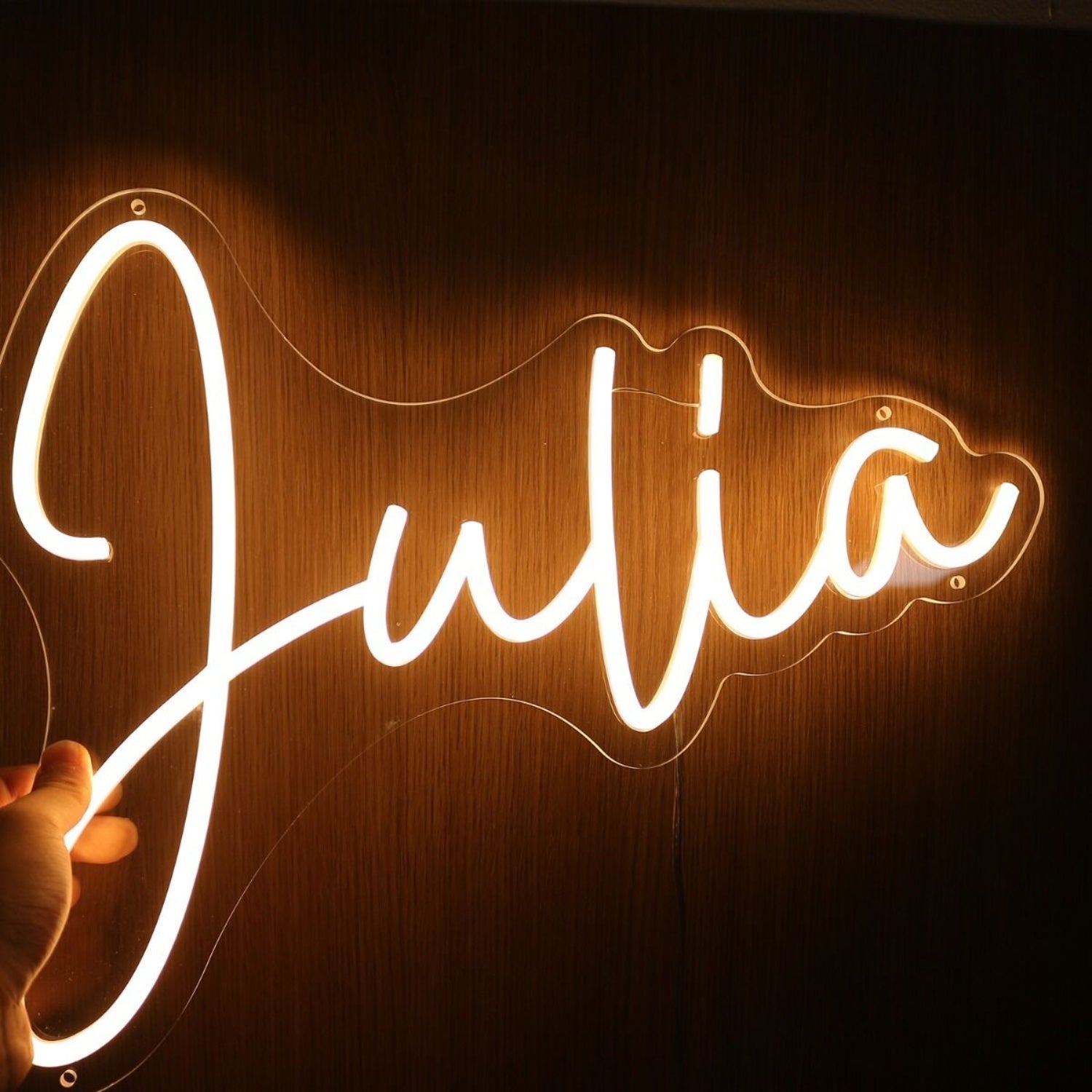 Julia Yellow Led Neon Sign - Shineneon