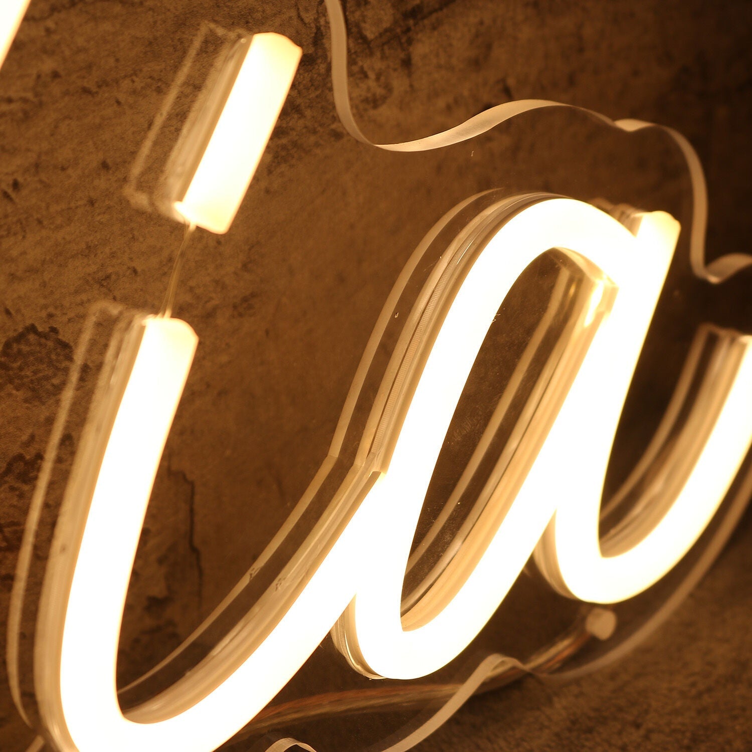Julia Yellow Led Neon Sign Wall Art - Shineneon