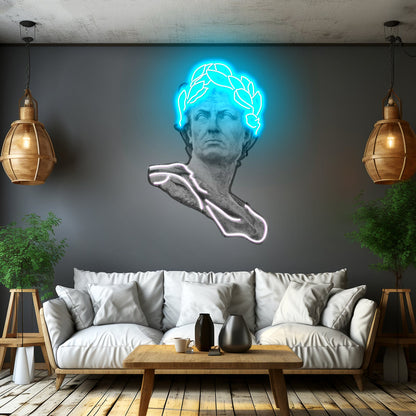 Julius Caesar Led Neon Artwork For Sale - Shineneon