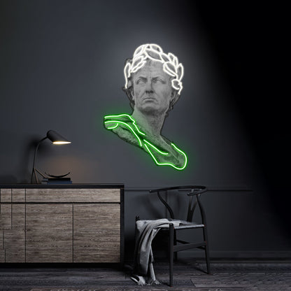 Julius Caesar Led Neon Artwork For Sale - Shineneon