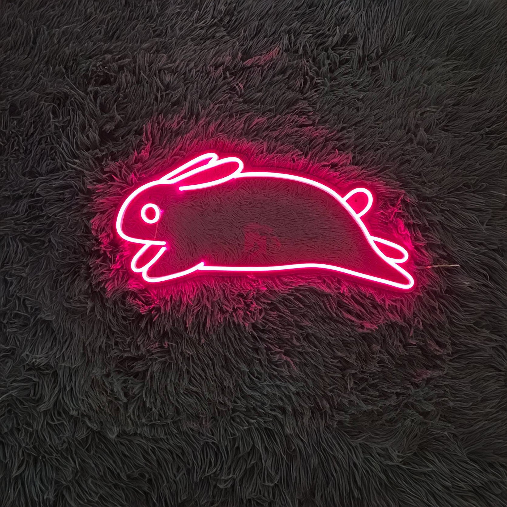 Jumping Bunny Rabbit Neon Sign | Shineneon