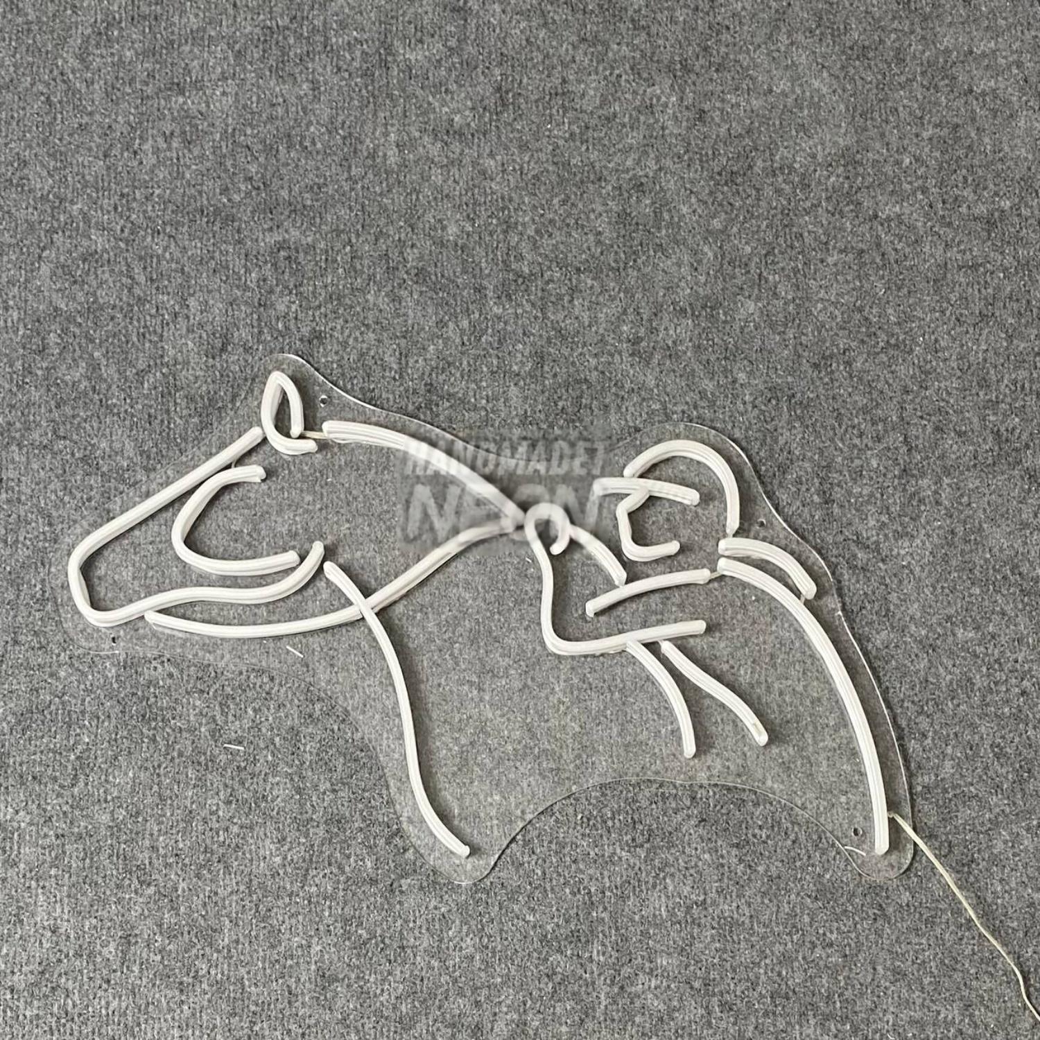 Jumping Horse Led Neon Sign Show Jumping Neon Wall Decor | Shineneon