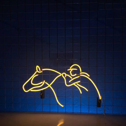 Jumping Horse Led Neon Sign Wall Art | Shineneon