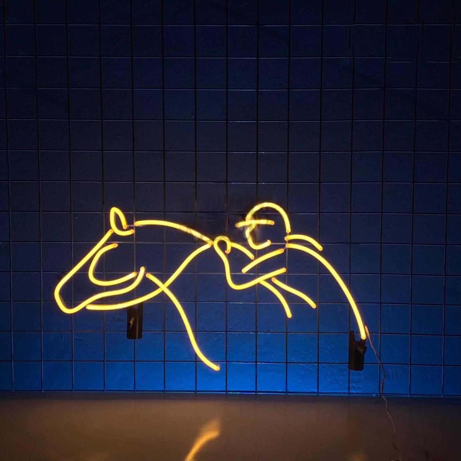 Jumping Horse Led Neon Sign Wall Art | Shineneon