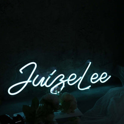 Jungel Lee Blue Led Neon Sign - Shineneon