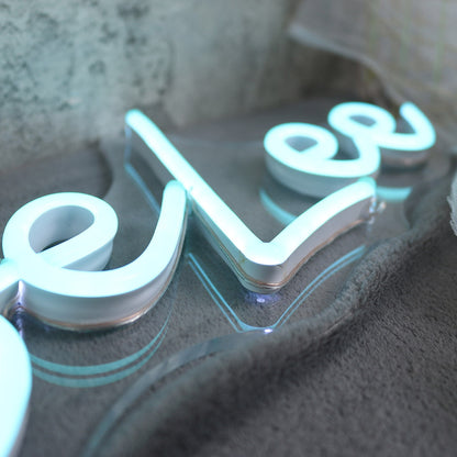 Jungel Lee Blue Led Neon Sign | Shineneon