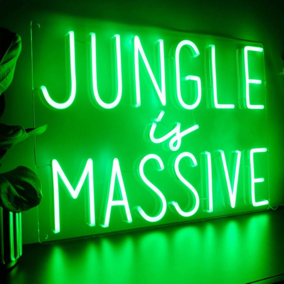 Jungle Is Massive Led Sign Business Neon Sign - Shineneon