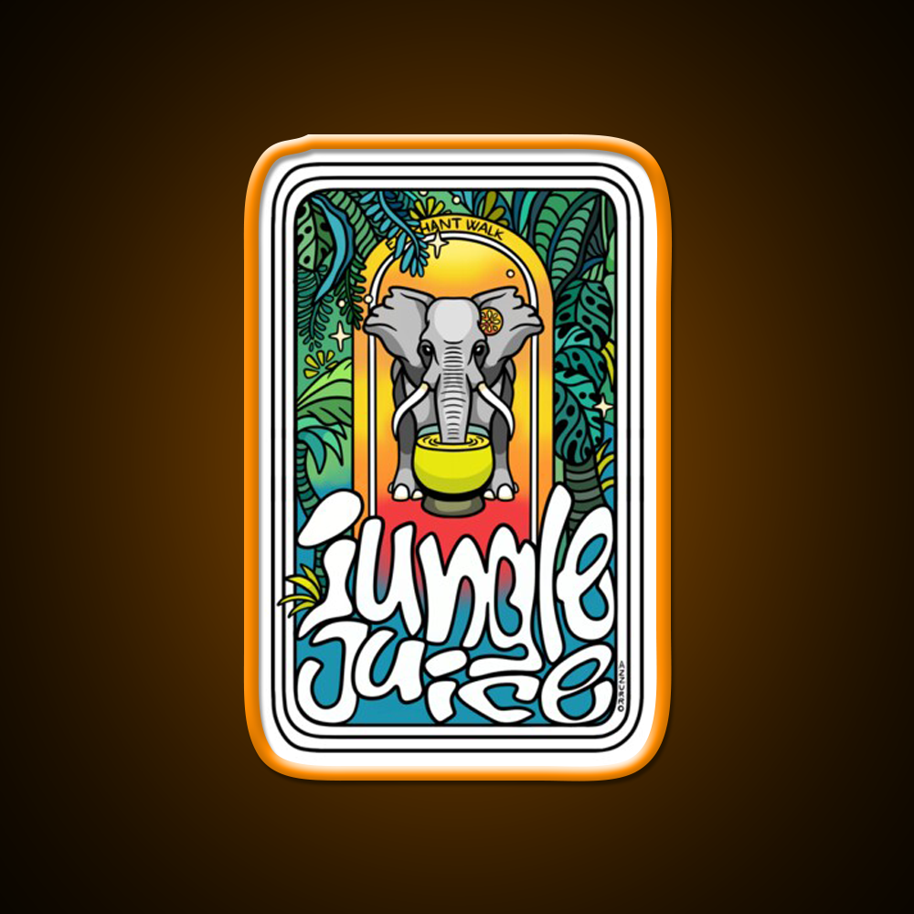 Jungle Juice Cocktail Bar Decor Led Neon Sign Rgb Color - LED neon sign view 6