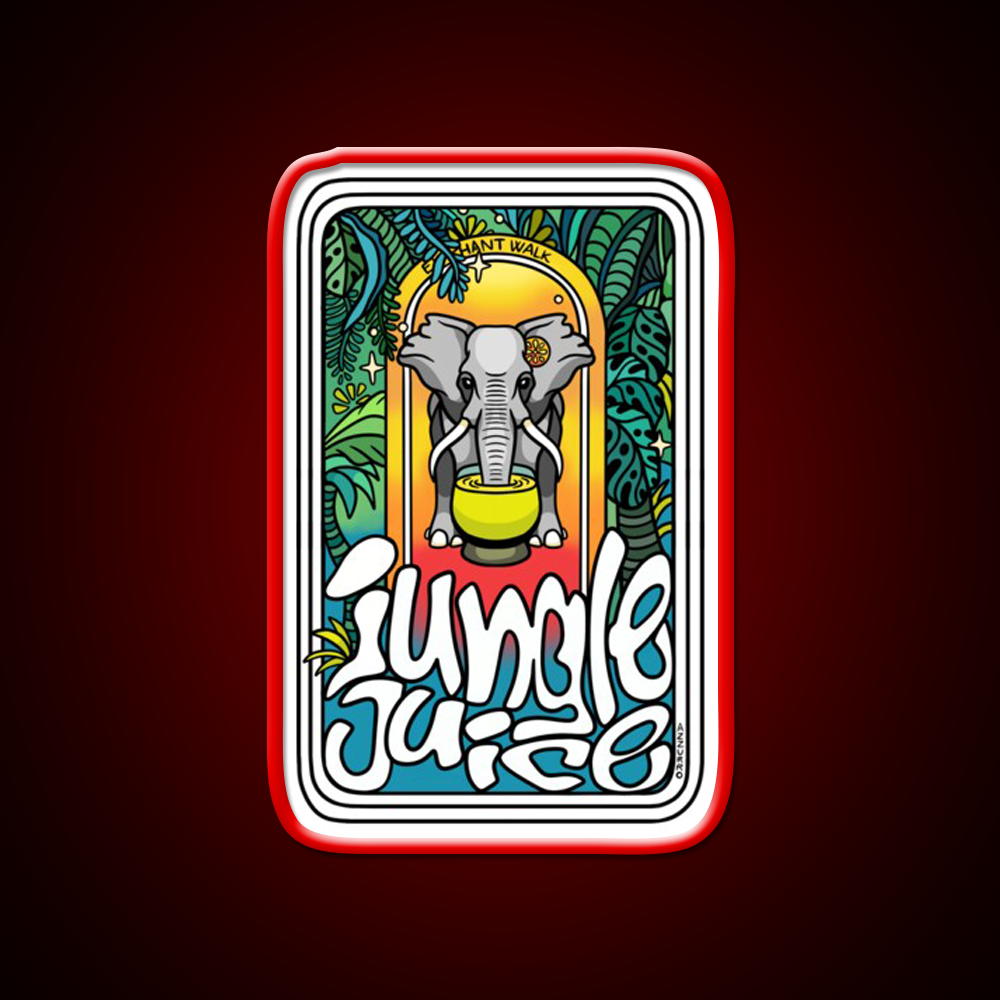 Jungle Juice Cocktail Bar Decor Led Neon Sign Rgb Color - LED neon sign view 10