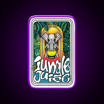Jungle Juice Cocktail Bar Decor Led Neon Sign Rgb Color - Shineneon