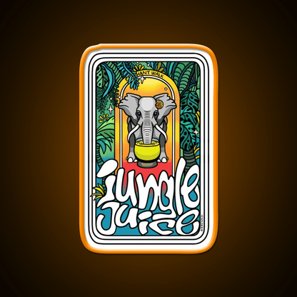 Jungle Juice Cocktail Bar Decor Led Neon Sign Rgb Color - Shineneon