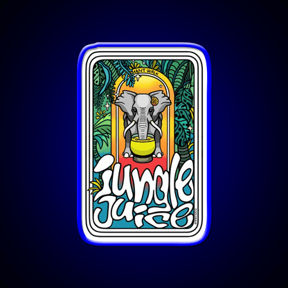 Jungle Juice Cocktail Bar Decor Led Neon Sign Rgb Color - Shineneon