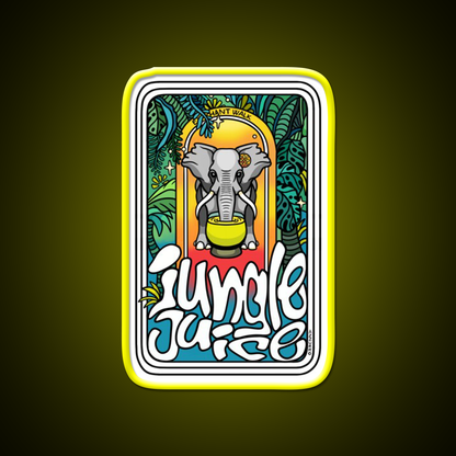 Jungle Juice Cocktail Bar Decor Led Neon Sign Rgb Color - LED neon sign view 7