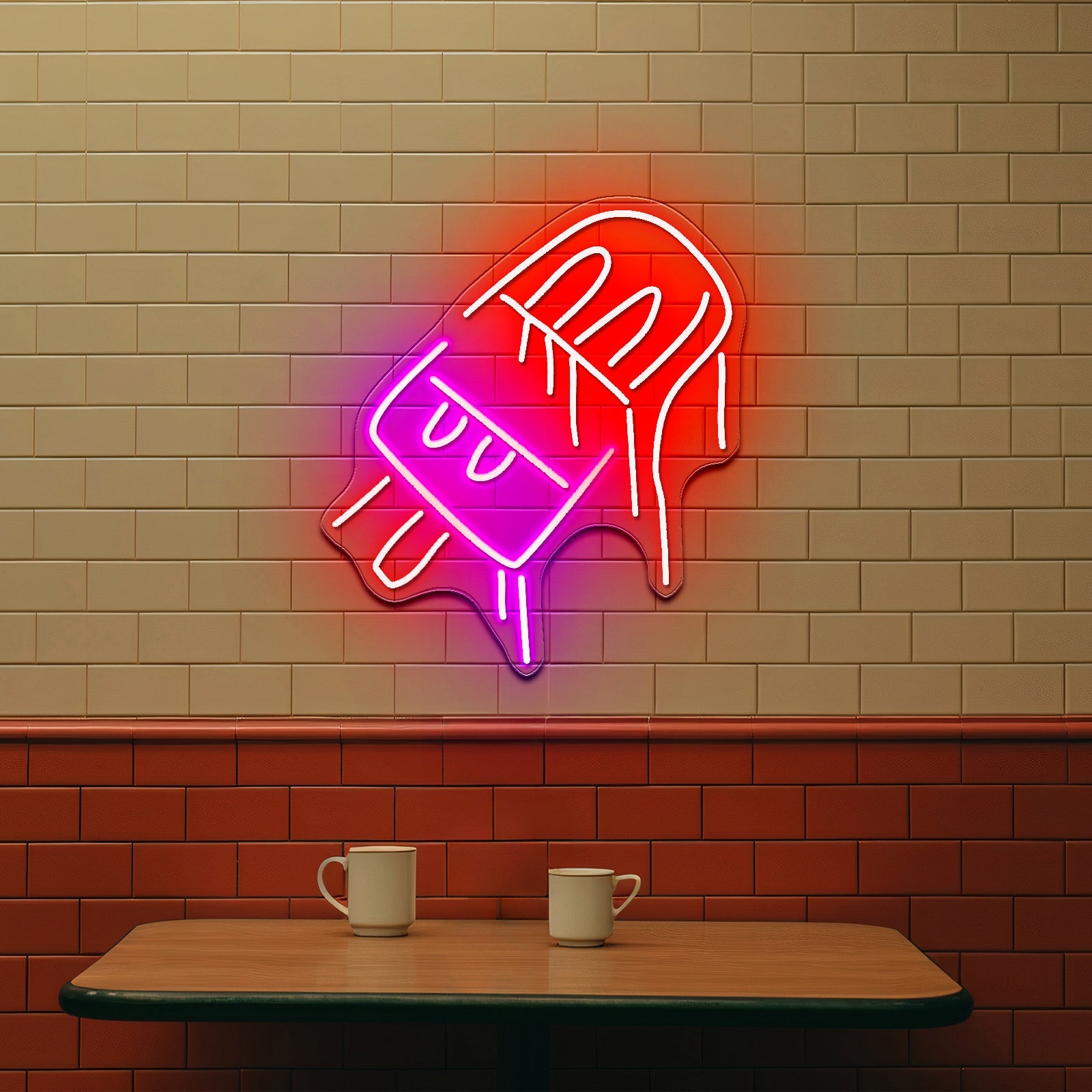 Junkpop Ice Cream Funny Led Neon Signs For Sale - Shineneon