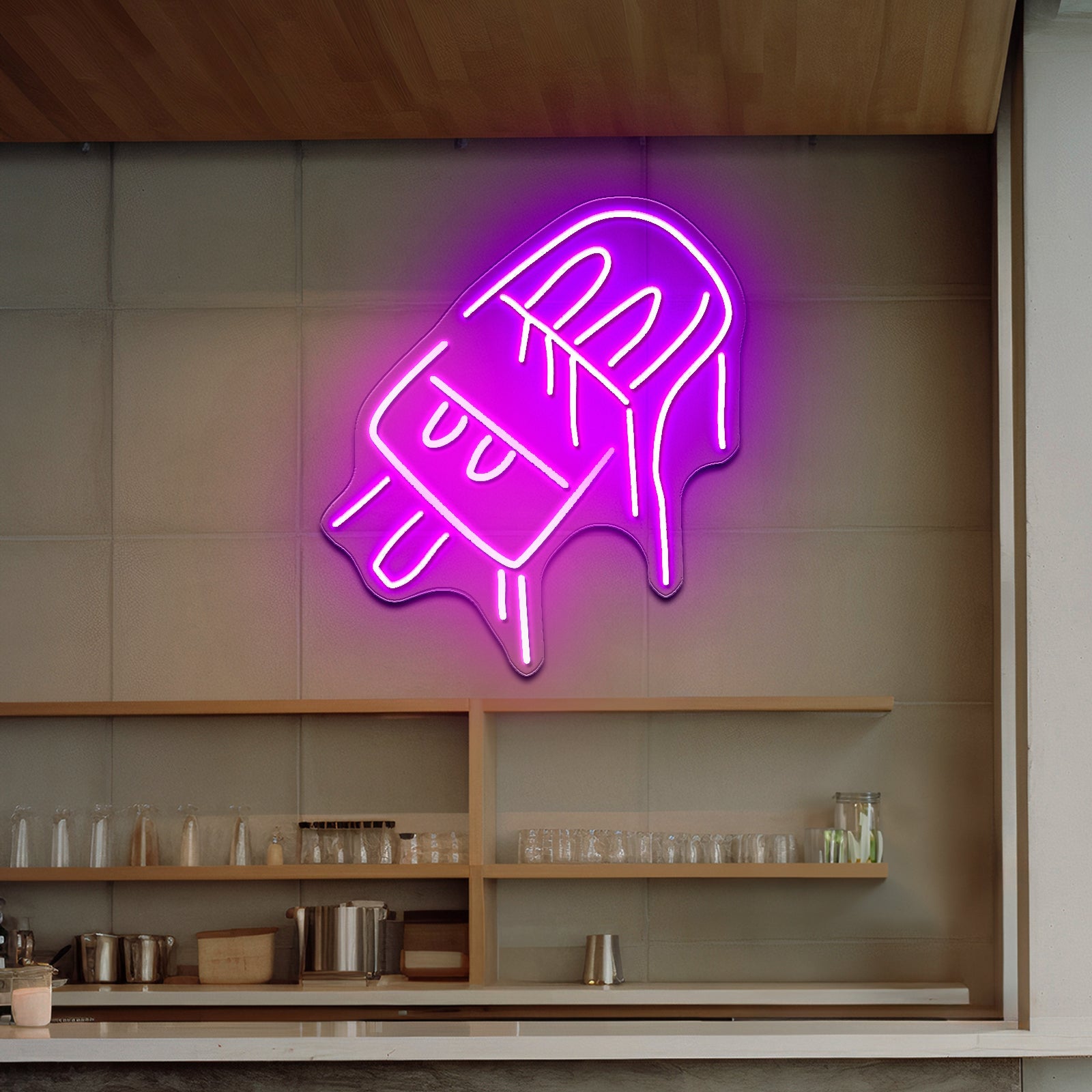 Junkpop Ice Cream Funny Led Neon Signs For Sale - Shineneon