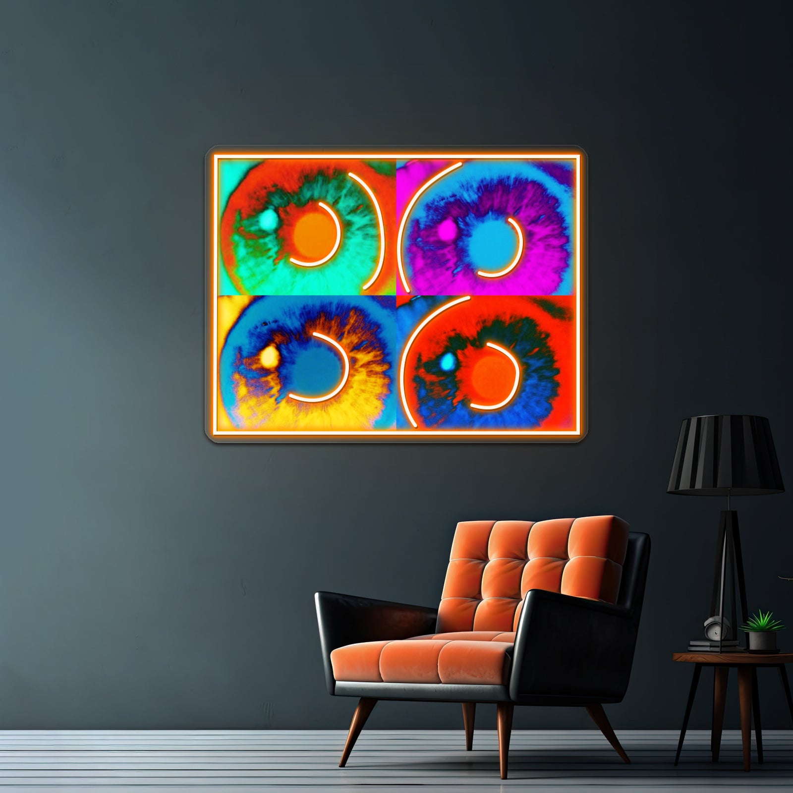 Just A Girl Who Loves Keith Art Urban Artwork Neon Signs For Sale