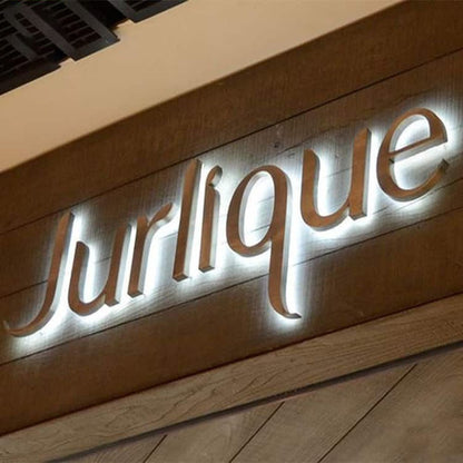 Jurlique 3D Backlit Channel Letters Led Light Sign - Shineneon
