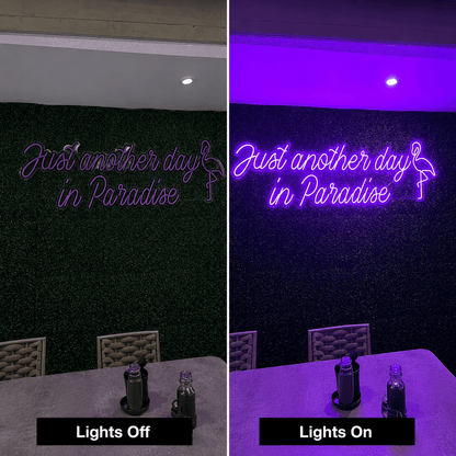 Just Another Day Wall Decor LED Neon Sign - Shineneon