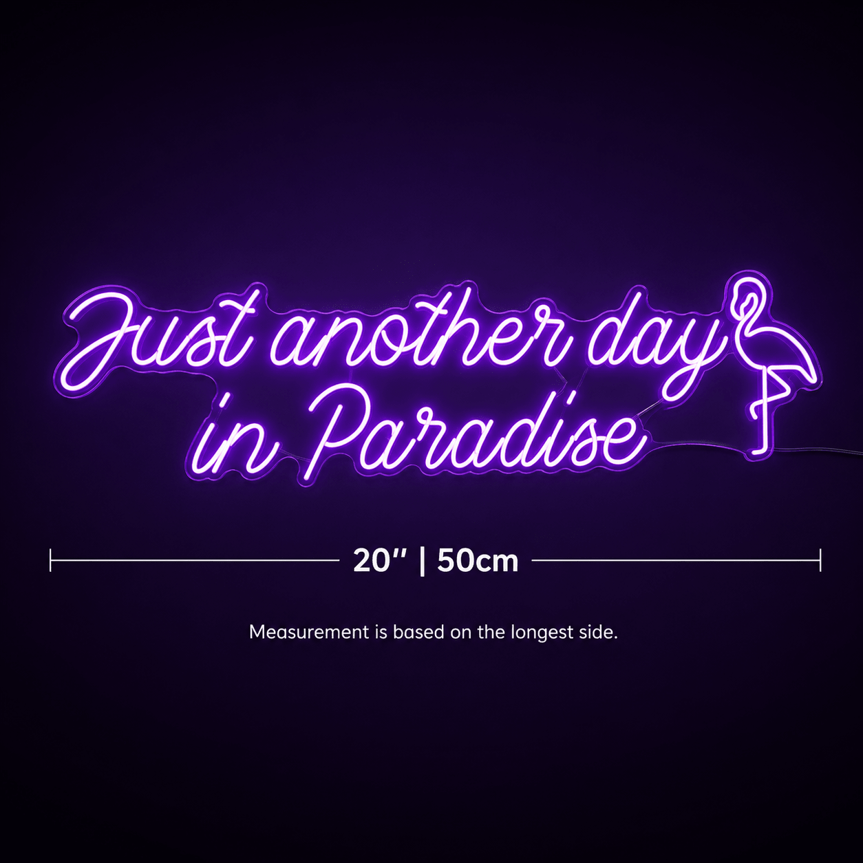 Just Another Day Wall Decor LED Neon Sign - Shineneon