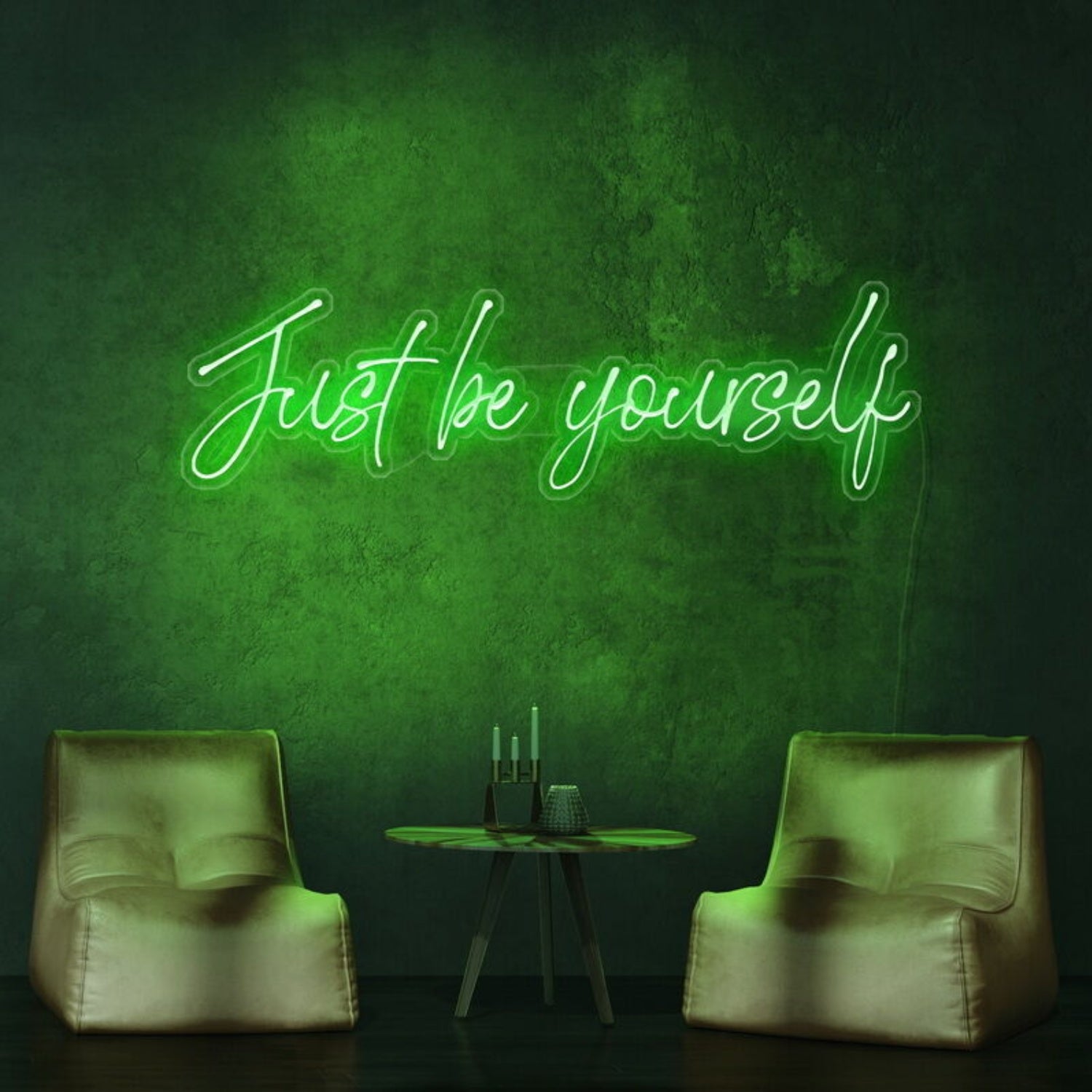 Just Be Yourself Neon Sign For Inspirational And Motivational Spaces | Shineneon